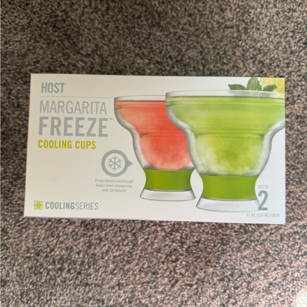 HOST Margarita FREEZE Cooling Cups Set